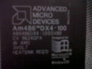 Microprocesador Amd486 Dx4-100mhz