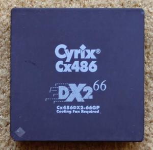 Microprocesador Cyrix 486 Dx2-66mhz