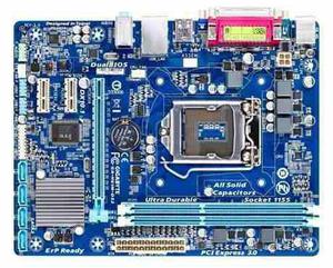 Motherboard 1155 H61m Ds2 +procesador I3 +ram 2gb Ddr3