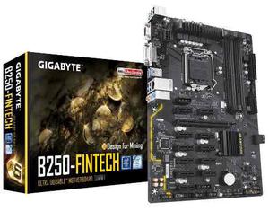 Motherboard Gigabyte Ga-b250m-fintech, Lga1151, B250, Ddr4