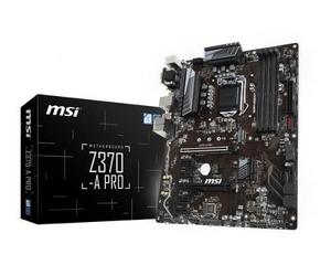 Motherboard Msi Z370-a Pro, Lga1151, Z370, Ddr4, Sata 6.0