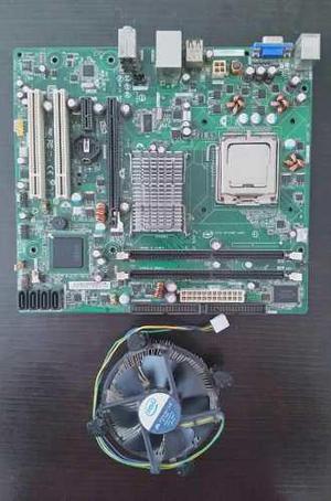 Placa Intel Dg31pr + Procesador Dual Core E5200 + Cooler