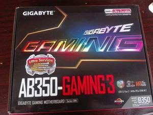 Placa Madre Gigabyte Ab350-gaming 3 Totalmente Nuevo !