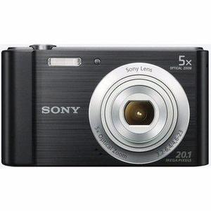 Sony - Camara Digital 20.1 Mp Dsc-w800 5x De Zoom - Negro