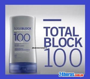 BLOQUEADOR TOTAL BLOCK 100 SPF SELLADO ORIGINAL DE UNIQUE