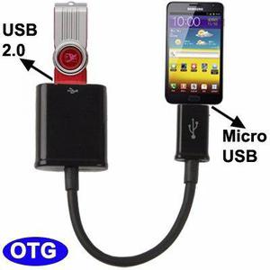 Cable Adaptador Micro Usb A Otg Para Celulares Tablets