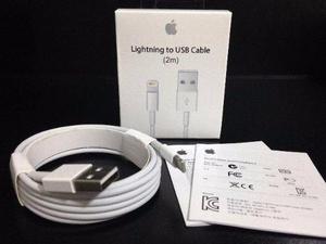 Cable Lightning 2 Metros Apple Original Iphone Caja Sellada