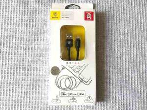 Cable Lightning Baseus Apple Iphone Mfi Chip - 2.4a - 1.8m