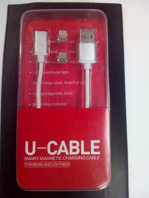 Cable Magnético De Datos Para Salida V8 Y Iphone (nuevo)
