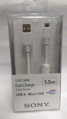 Cable Micro Usb Sony Para Ps4, Android (original)