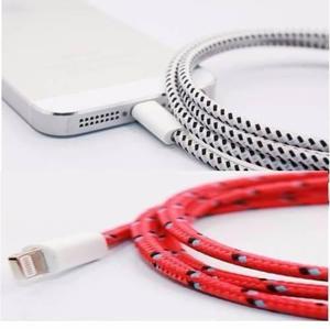 Cable Para Iphone 5 Y 6 Plus / Ipod De Nylon Cargar Y Datos