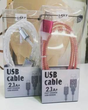 Cable Usb Luces Iphone, Samsung,lg Por Mayor