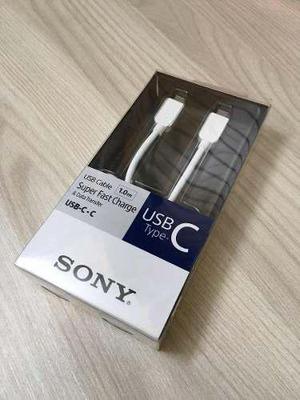 Cable Usb Tipo C A C Sony Original Carga Rápida