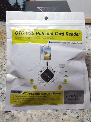 Hub Usb Otg Para Cualquier Android Samsung,motorola,lg
