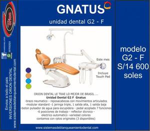 sillon unidad equipo dental gnatus g2 F