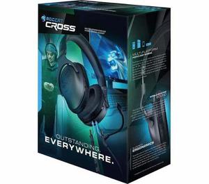 Auriculares Gaming Roccat Cross, 50mm, 32 Ohm, Negro, Microf