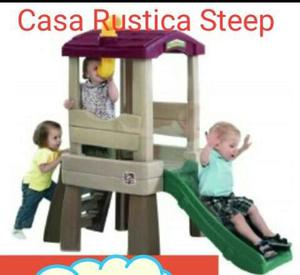 Casa Rustica Juegos Trepadores Infantil Niños Envio A Prov