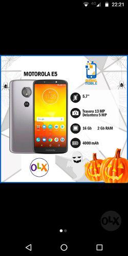 Celular Moto E5