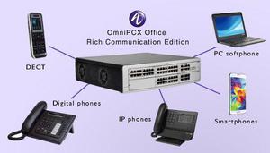 Central Telefonica Ip Alcatel Omnipcx Office Medium