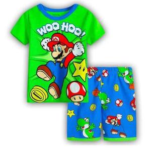 Conjunto 2 Piezas De Mario Bross Para Niños Venta En Peru