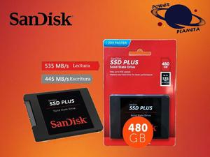 Disco Sólido SSD Sandisk Plus 480gb