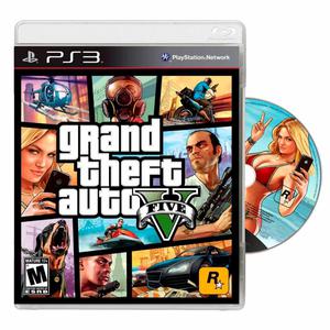 Juego Físico Original Grand Theft Auto V Ps3