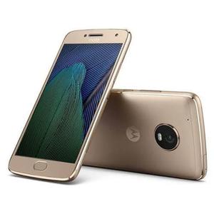 Moto G5 Plus Dorado + Cargador Original Turbo