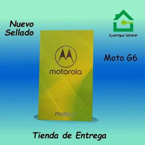 Moto G6 Nuevo 32gb Con Garantía