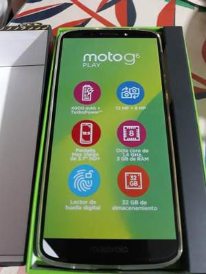 Moto G6 Play Nuevo Liberado