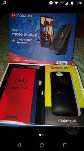 Motorola Z3 Play + Parlante