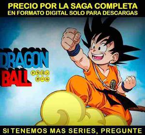 Serie Anime Dragon Ball Saga Completa En Hd Envio Digital