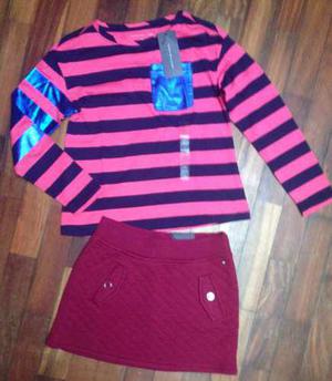 Tommy Hilfiger, Conjunto Niña 6-7 Añitos