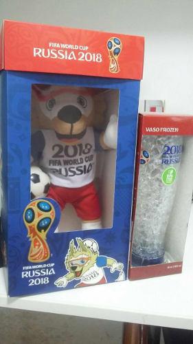 Vaso+peluche Originales Del Mundial De Rusia 2018