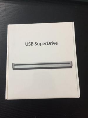 Apple Usb Superdrive (unidad Lectora De Cd)