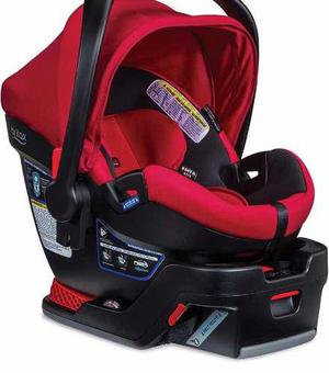 Britax - Asiento De Bebé Para Auto Rojo Marca Americana