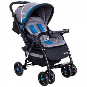 Coche Cuna Ebaby Yodie Tapatodo+cubrepie - Azul