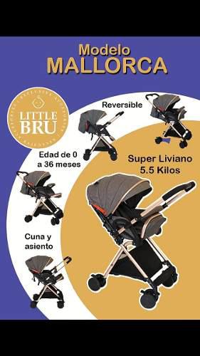 Preventa - Coche Little Bru Para Bebé Modelo Mallorca