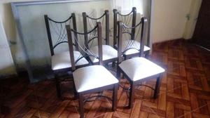 sillas de madera Pino
