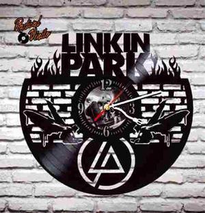 Reloj De Vinilo Retro Linkin Park Regalos