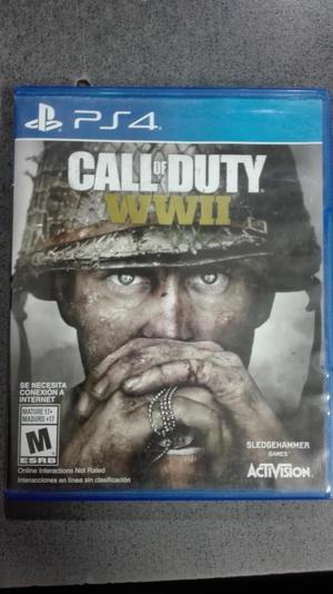CALL OF DUTY WWII, PLAY STATION PS 4, Video Juegos