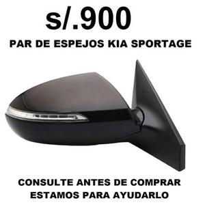 Cd Espejo Kia Sportage+seguro+instalacion+envio Gratis