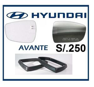 Espejos, Vidrios, Hyundai Avante Originales+seguro+envío