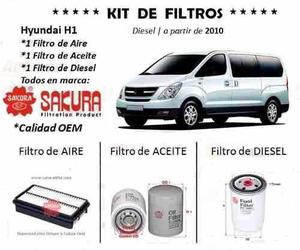 Kit De Filtros Para Hyundai H1