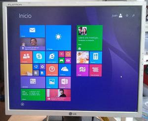 MONITOR LCD LG 19 PULGADAS BIEN CONSERVADO..CON CABLES