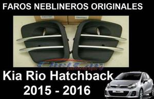 Neblineros Kia Rio Hatchback Originales 15-16