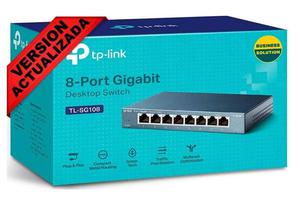 Switch gigabit tp link de 8 puertos a  Mbps