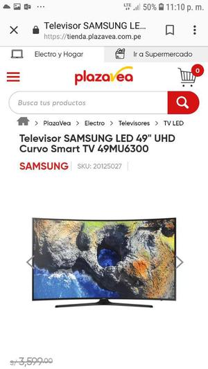 Tv Samsung 49 Uhd Smart 4k Nuevo Exhibic