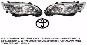Vendo Par De Faros Para Toyota Corolla 2011 Al 2013 Nuevos