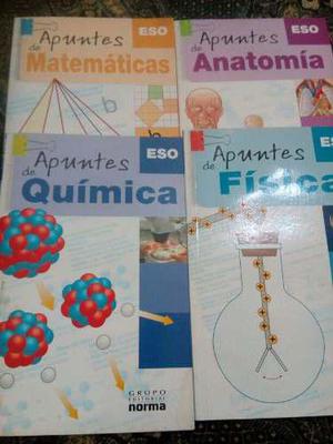 Apuntes Fisica Quimica Anatomia Matematicas Ed Norma