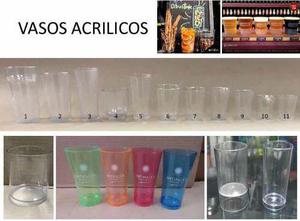 Copas, Vasos, Hieleras,y Otros En Acrílico